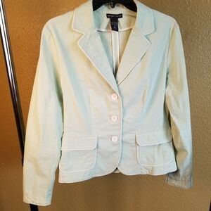 New York & Company Mint Blazer
